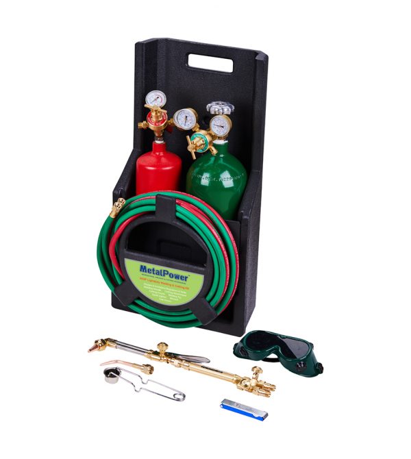 350P Light Duty Portable Welding & Cutting Outfit with Cylinders ...